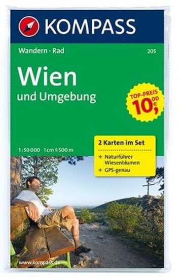 neuveden: Wien und Umgebung 205 / 1:50T NKOM neuveden: Wien und Umgebung 205 / 1:50T NKOM