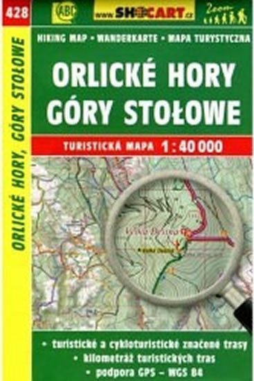 neuveden: SC 428 Orlické hory, Góry Stolowe 1:40 000