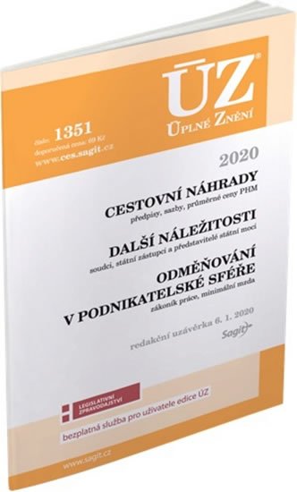 neuveden: ÚZ 1351 Cestovní náhrady