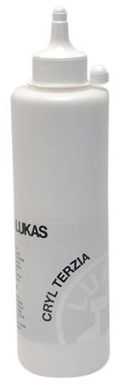 neuveden: LUKAS akrylová barva TERZIA - Titánově bílá 500 ml