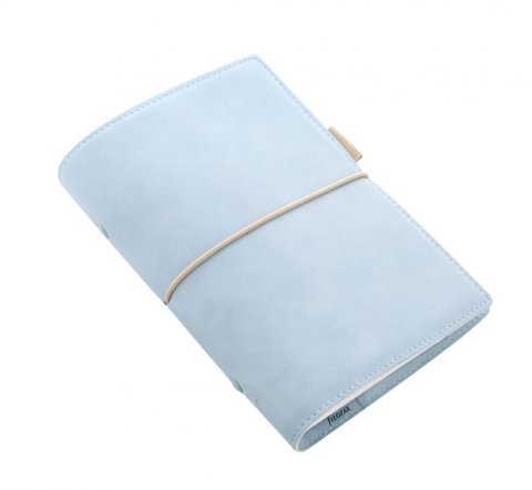 neuveden: FILOFAX Domino Soft pastel modrá osobní