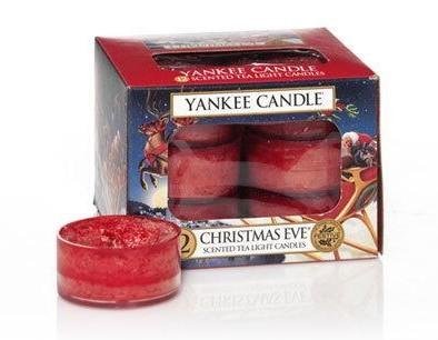 neuveden: YANKEE CANDLE Christmas Eve svíčka 9,8g čajová 12ks