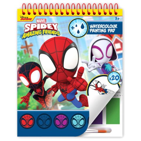 neuveden: Spidey Akvarelová omalovánka