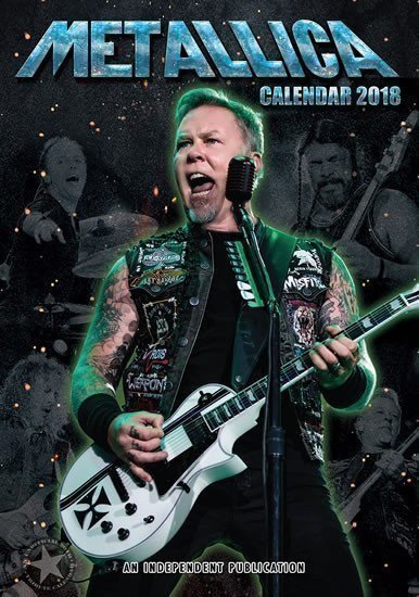 neuveden: Kalendář 2018 - METALLICA