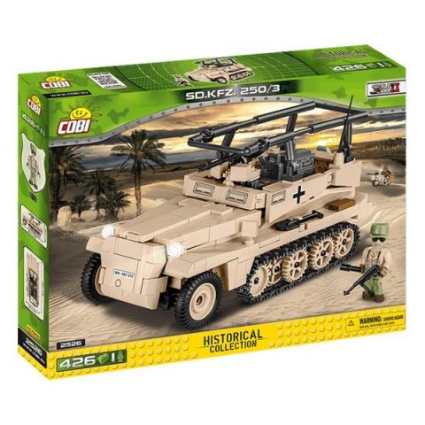 neuveden: Stavebnice COBI II WW Sd.Kfz 250/3 (DAK), 426 kostek, 1 f