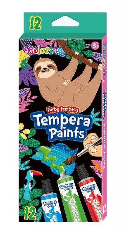 neuveden: Colorino temperové barvy Wildkid 12 barev