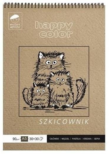 neuveden: Mladý umělec Spirálový skicák A5