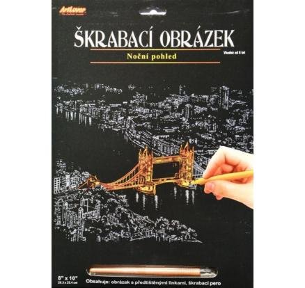 neuveden: ArtLover Sada Škrabací obrázek - noční pohled 20,3 x 25,4 cm/mix 2 motivů neuveden: ArtLover Sada Škrabací obrázek - noční pohled 20,3 x 25,4 cm/mix 2 motivů