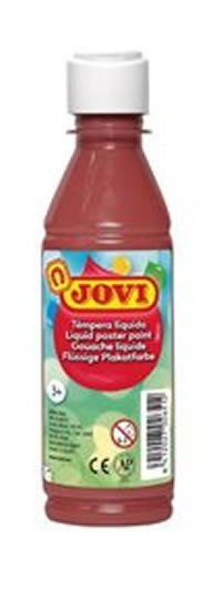 neuveden: JOVI temperová barva 250ml v lahvi hnědá neuveden: JOVI temperová barva 250ml v lahvi hnědá