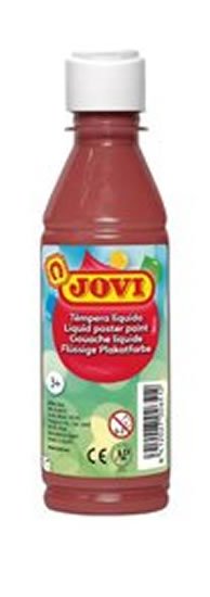 neuveden: JOVI temperová barva 250ml v lahvi hnědá