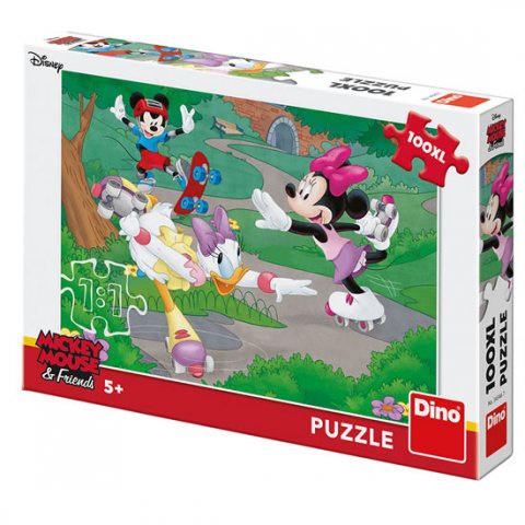 neuveden: Minnie sportuje: puzzle 100XL dílků