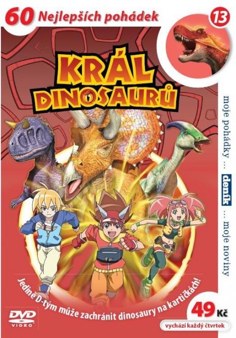 neuveden: Král dinosaurů 13 - DVD pošeta