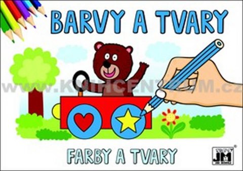 neuveden: Barvy a tvary Omalovánky A5 neuveden: Barvy a tvary Omalovánky A5