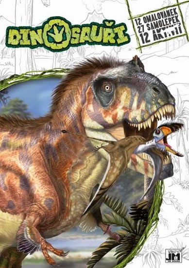 neuveden: Dinosauři - Cvičebnice A4+ neuveden: Dinosauři - Cvičebnice A4+