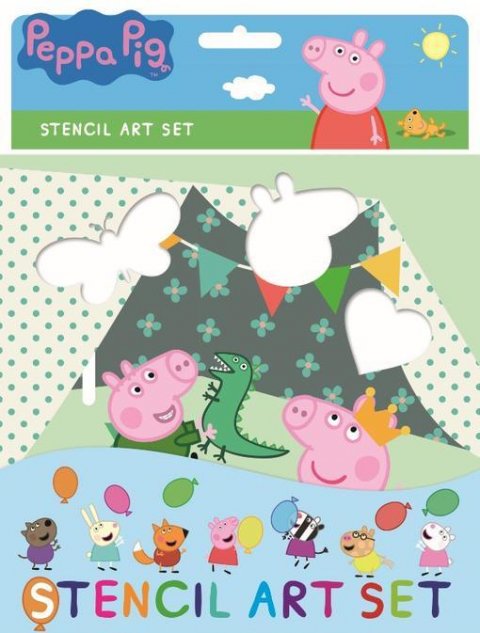 neuveden: Prasátko Peppa - Zábavné šablony
