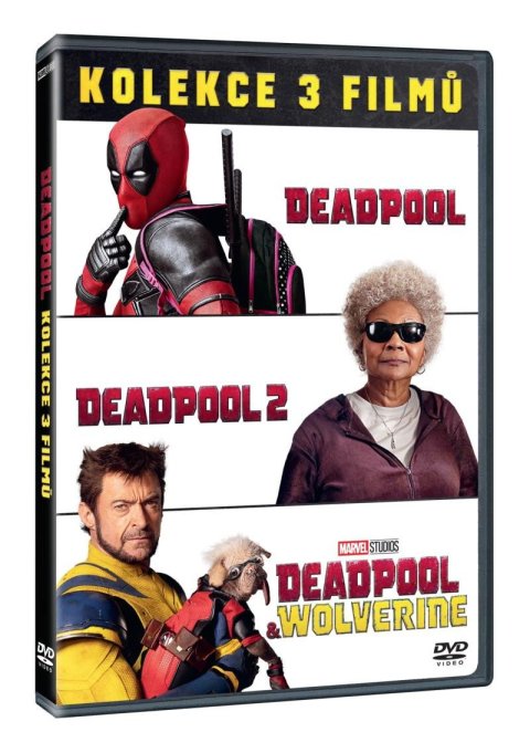 neuveden: Deadpool kolekce 1-3 3DVD