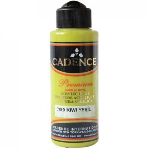 neuveden: Akrylová barva Cadence Premium - kiwi / 70 ml
