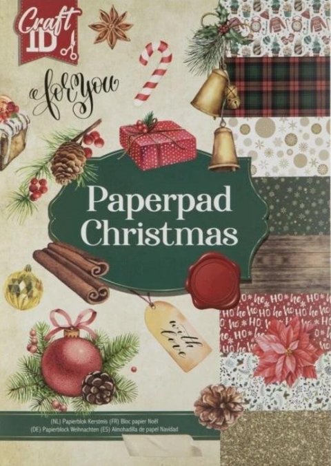 neuveden: Papír s vánočním motivem A4 ,,For you 20 listů