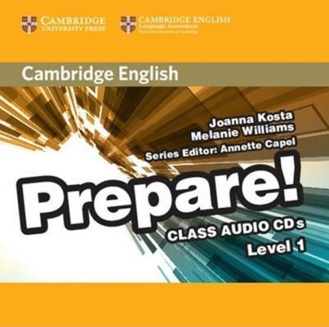Kosta Joanna: Prepare 1 Class CDs (2)