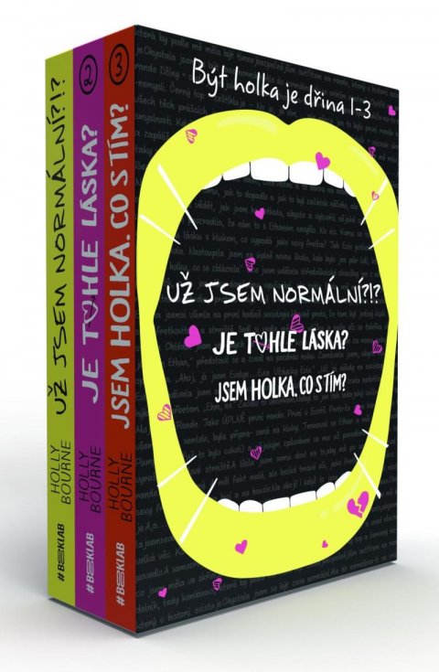 Bourne Holly: Být holka je dřina - Box 3 knihy Bourne Holly: Být holka je dřina - Box 3 knihy