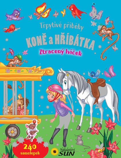 neuveden: Koně a hříbátka - Ztracený lvíček - Třpytivé příběhy