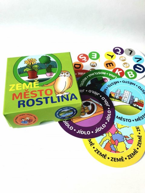 Sýkora Petr: Země, město, rostlina... - společenská hra Sýkora Petr: Země, město, rostlina... - společenská hra