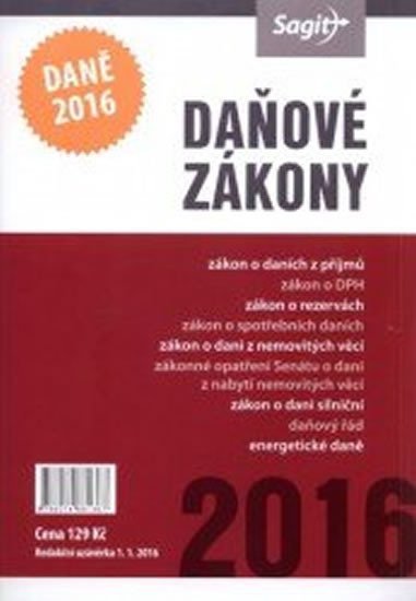 neuveden: Daňové zákony 2016