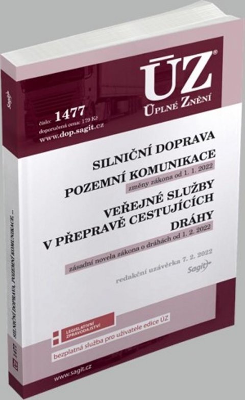 neuveden: ÚZ 1477 Silniční doprava, Pozemní komunikace, Veřejné služby v přepravě ces