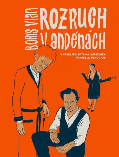 Vian Boris: Rozruch v Andénách - Komiksový román Vian Boris: Rozruch v Andénách - Komiksový román