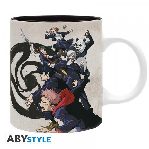 neuveden: Jujutsu Kaisen keramický hrnek 320 ml - Škola Kjoto vs Tokyo