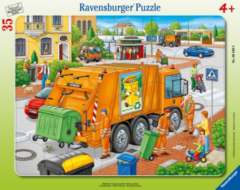 neuveden: Puzzle Odvoz odpadu 35 dílků neuveden: Puzzle Odvoz odpadu 35 dílků