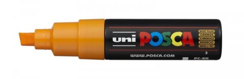 neuveden: POSCA akrylový popisovač - pomerančový 8 mm