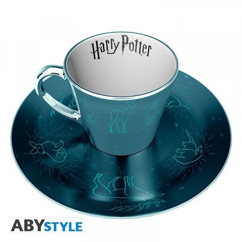 neuveden: Harry Potter Hrnek s podšálkem 300 ml - Patron
