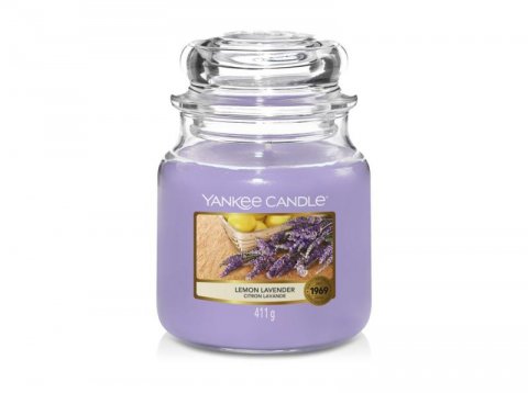 neuveden: YANKEE CANDLE Lemon Lavender svíčka 411g