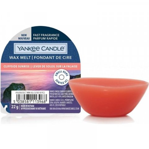 neuveden: YANKEE CANDLE Cliffside Sunrise vonný vosk 22g