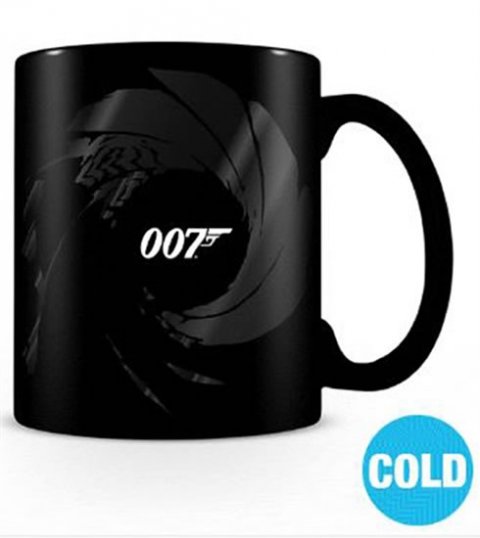 neuveden: Hrnek James Bond / Gunbarrel - 315 ml měnící
