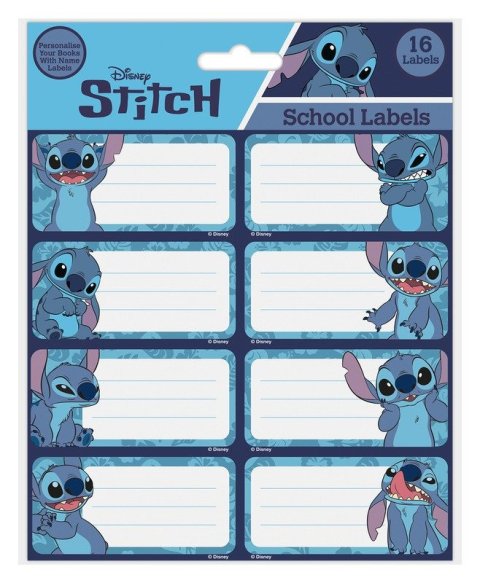 : Lilo a Stitch jmenovky na sešity (Stitch)