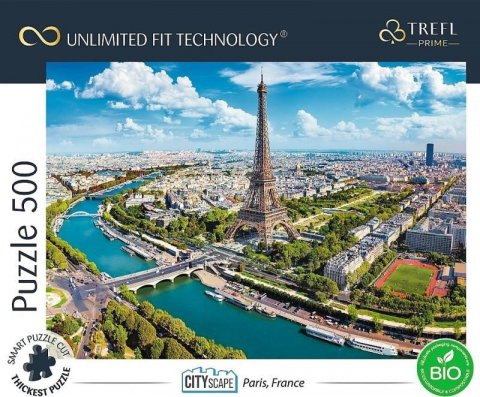 neuveden: Trefl Puzzle UFT Cityscape: Paříž, Francie 500 dílků
