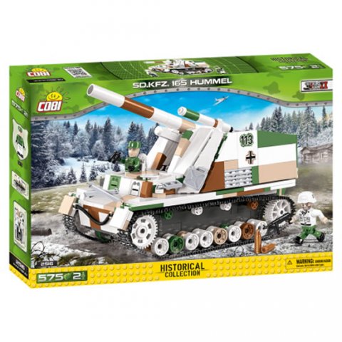neuveden: Stavebnice COBI 2516 II World War Dělo Sd Kfz 165 Hummel/575 kostek+2 figur