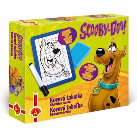 neuveden: Scooby-Doo! - Kovová tabulka / Edukativní hračka