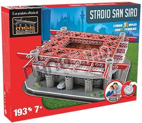 neuveden: 3D Puzzle Nanostad Italy - San Siro fotbalový stadion Milan´s packaging
