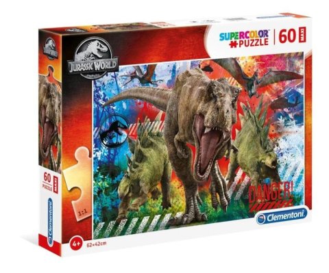 neuveden: Puzzle Maxi Jurský svět 60 dílků