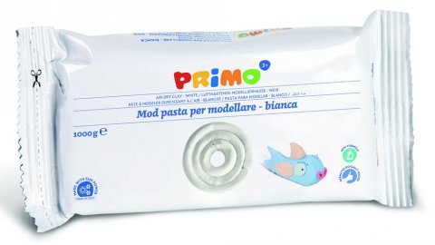 neuveden: PRIMO Samotvrdnoucí hmota 1000 g - bílá