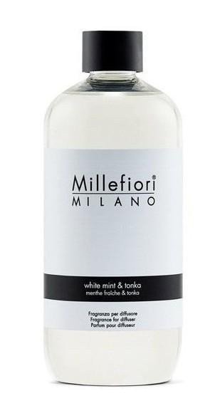 neuveden: Millefiori Milano White Mint & Tonka / náplň do difuzéru 500ml