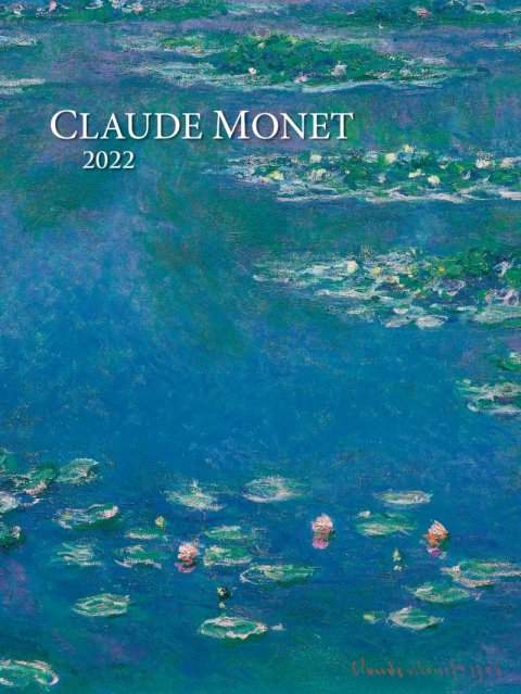 neuveden: Kalendář 2022 - Claude Monet, nástěnný