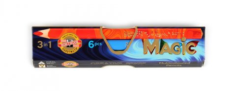 neuveden: Koh-i-noor pastelky MAGIC multibarevné souprava 6 ks neuveden: Koh-i-noor pastelky MAGIC multibarevné souprava 6 ks