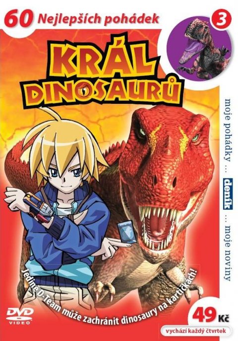 neuveden: Král dinosaurů 03 - DVD pošeta