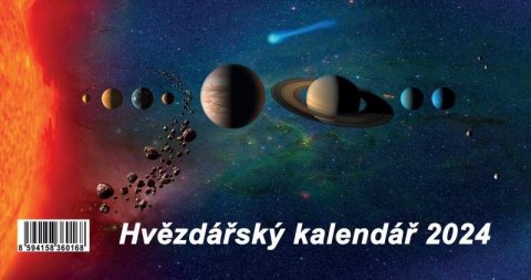 Matoušek Jiří: Hvězdářský kalendář 2024