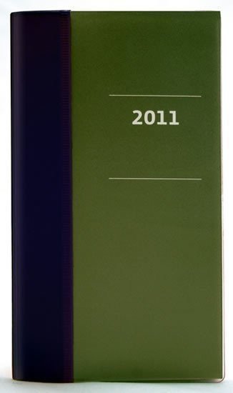 neuveden: Diář 2011 kapesní - Milano měsíční - viola