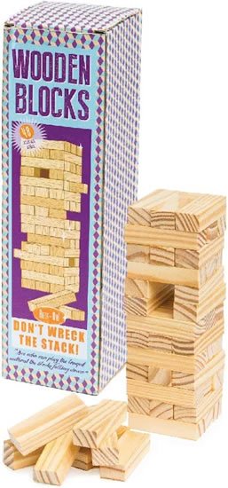 neuveden: Retro: Wooden Blocks/Jenga věž